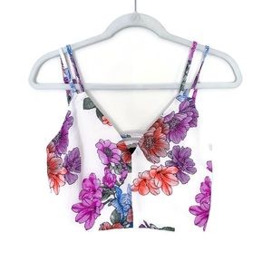 Crystal Doll Floral Crop Top